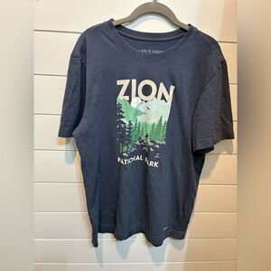 Life Is Good Zion National Park T-Shirt